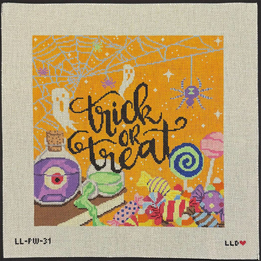 Trick-or-Treat Pillow (by Laura Love)