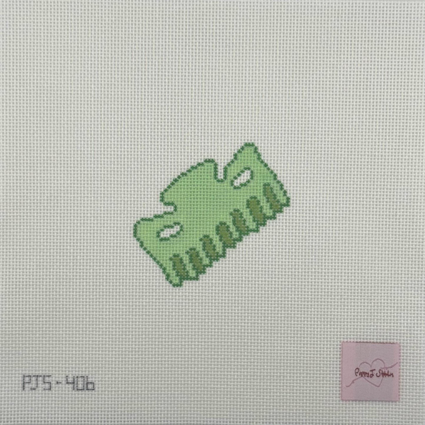 Hair Clip Mini, Green (by Poppy J Stitches)