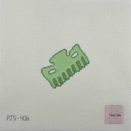 Hair Clip Mini, Green (by Poppy J Stitches)