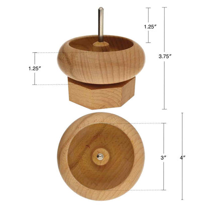 Spin & String Mini Wooden Bead Spinner