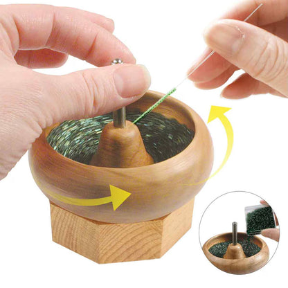 Spin & String Mini Wooden Bead Spinner