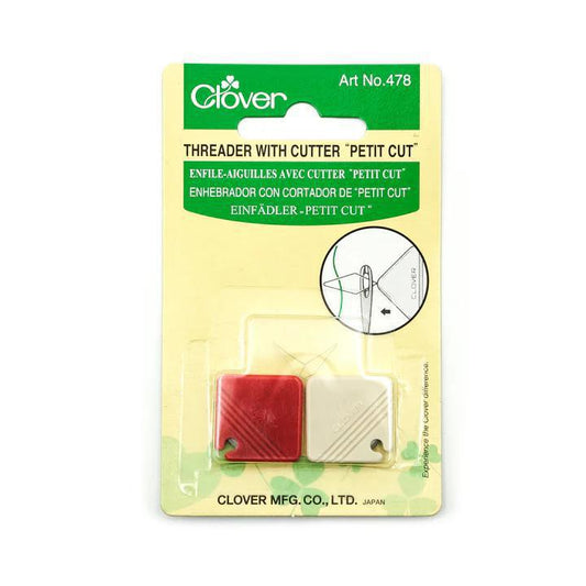 Clover Threader with Cutter "Petite Cut"