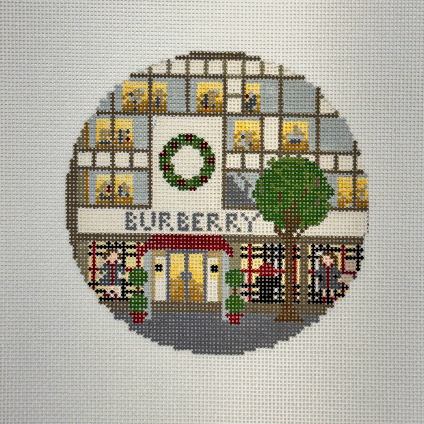 Burberry Round (by Kirkland Design Studio/The Gingham Stitchery)