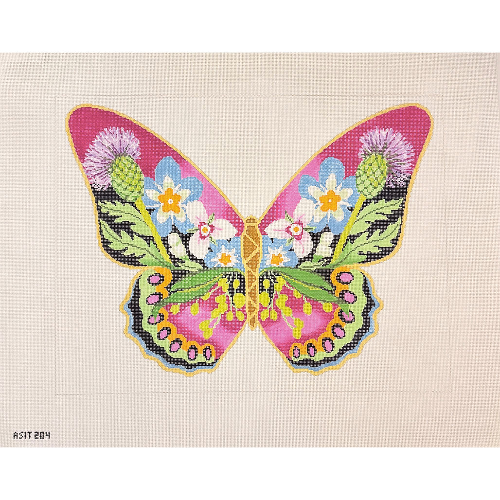 Thistle Butterfly (by A Stitch in Time)