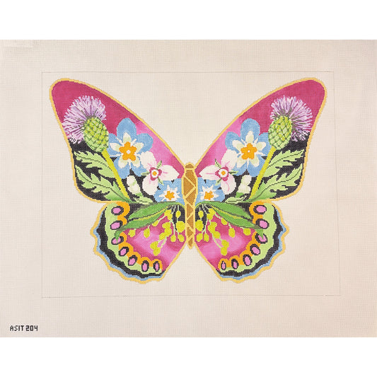 Thistle Butterfly (by A Stitch in Time)