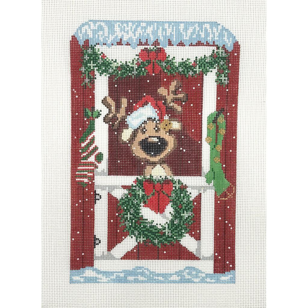 Reindeer in Christmas Barn (by Simply Shelly/CBK)