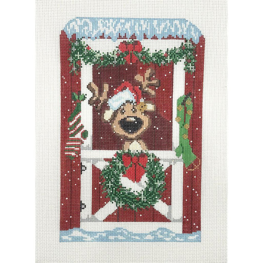 Reindeer in Christmas Barn (by Simply Shelly/CBK)
