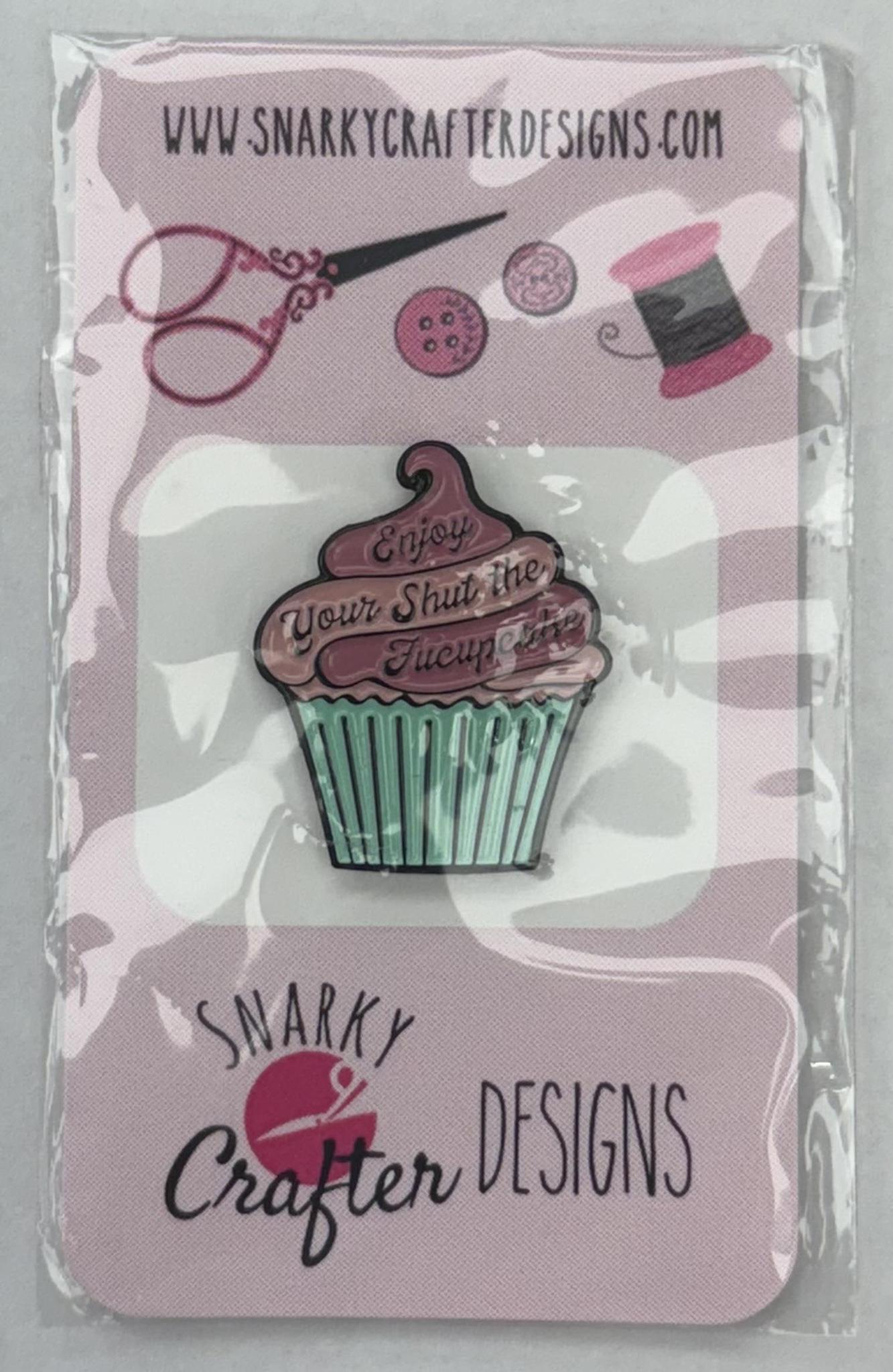 Enjoy Your Shut-the-Fucupcake needle minder