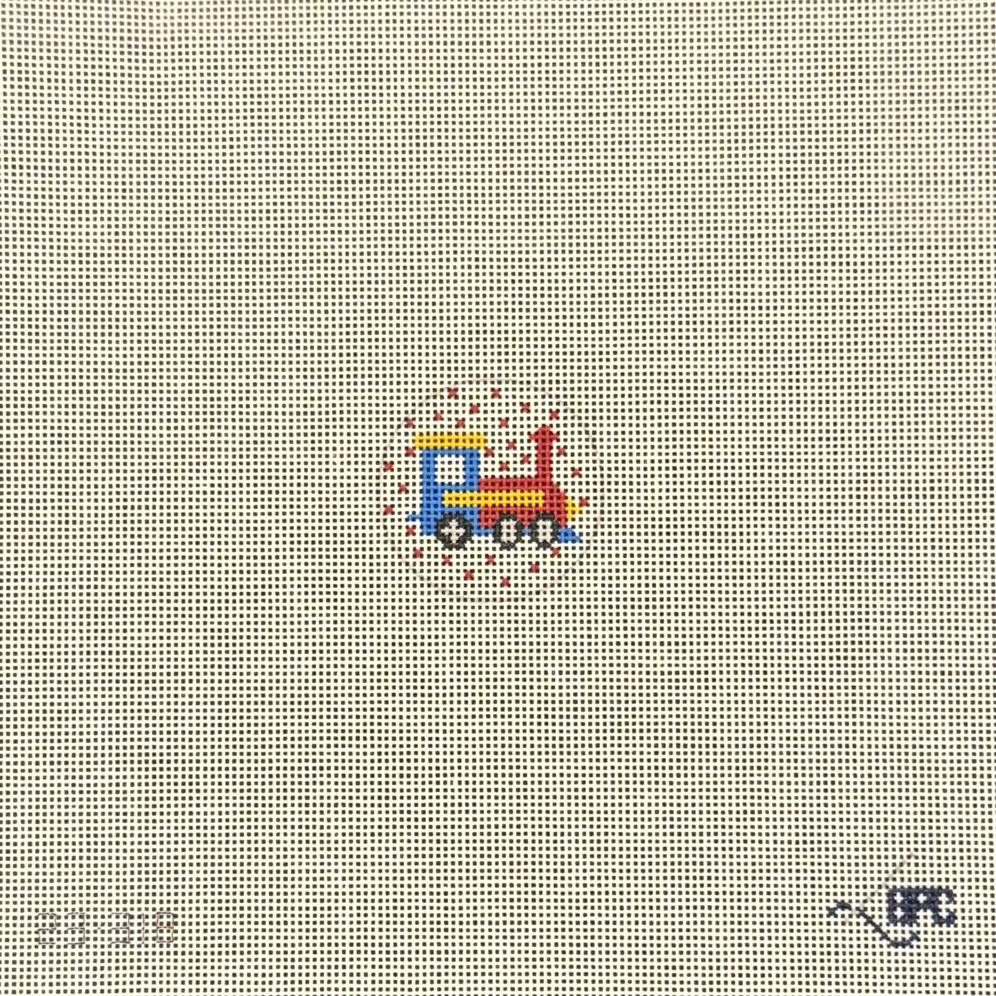 Train Mini Round (by Blueberry Point)