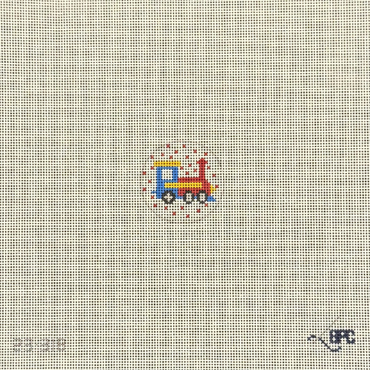 Train Mini Round (by Blueberry Point)