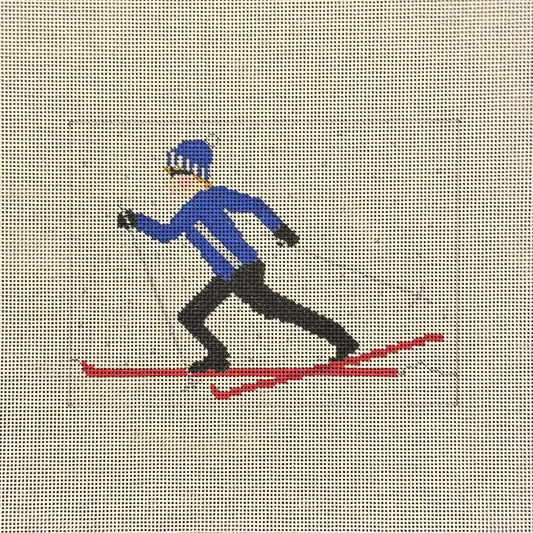 Wisconsin Winter Cross Country Skier (by Princess and Me)