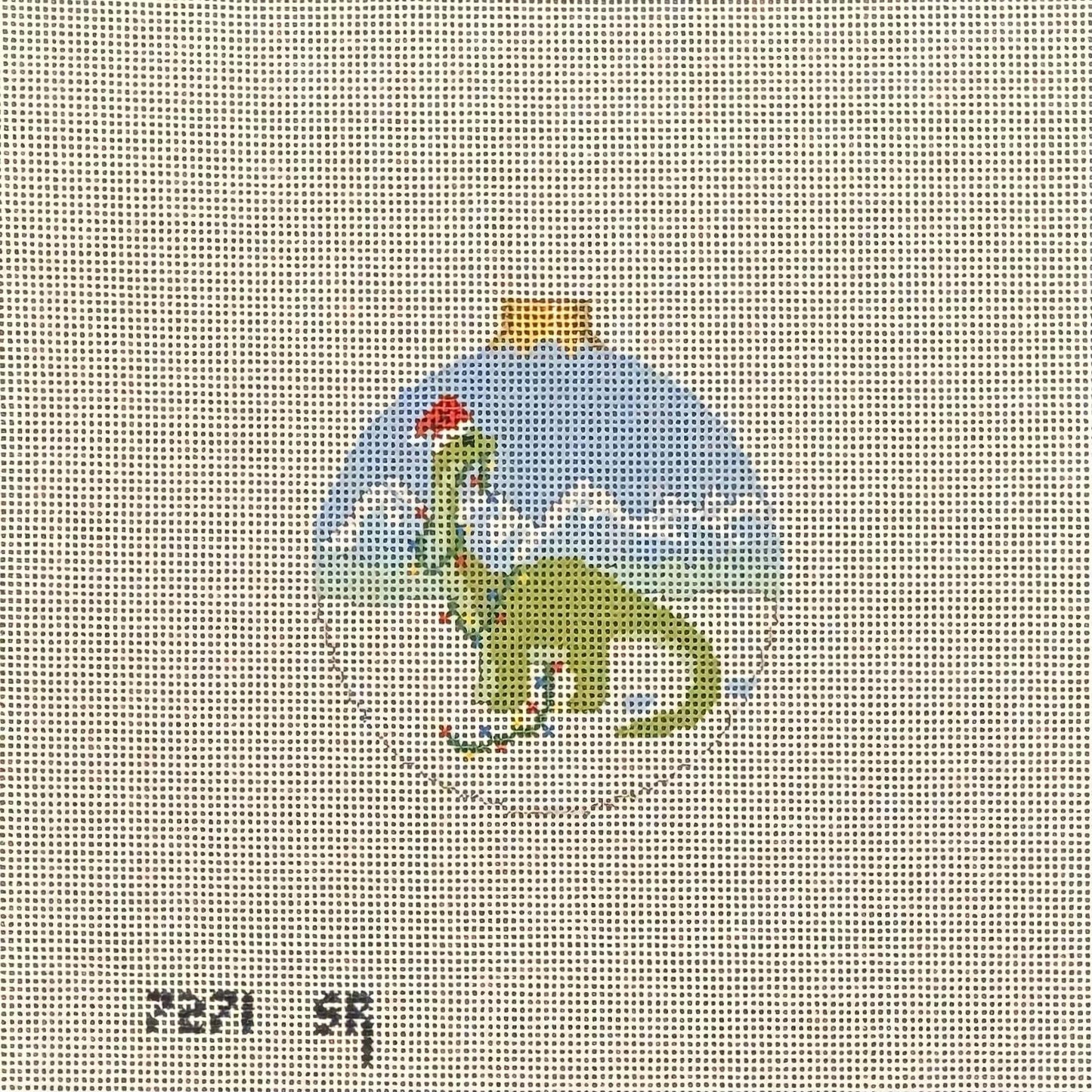 Dinosaur In Lights (by Susan Roberts)