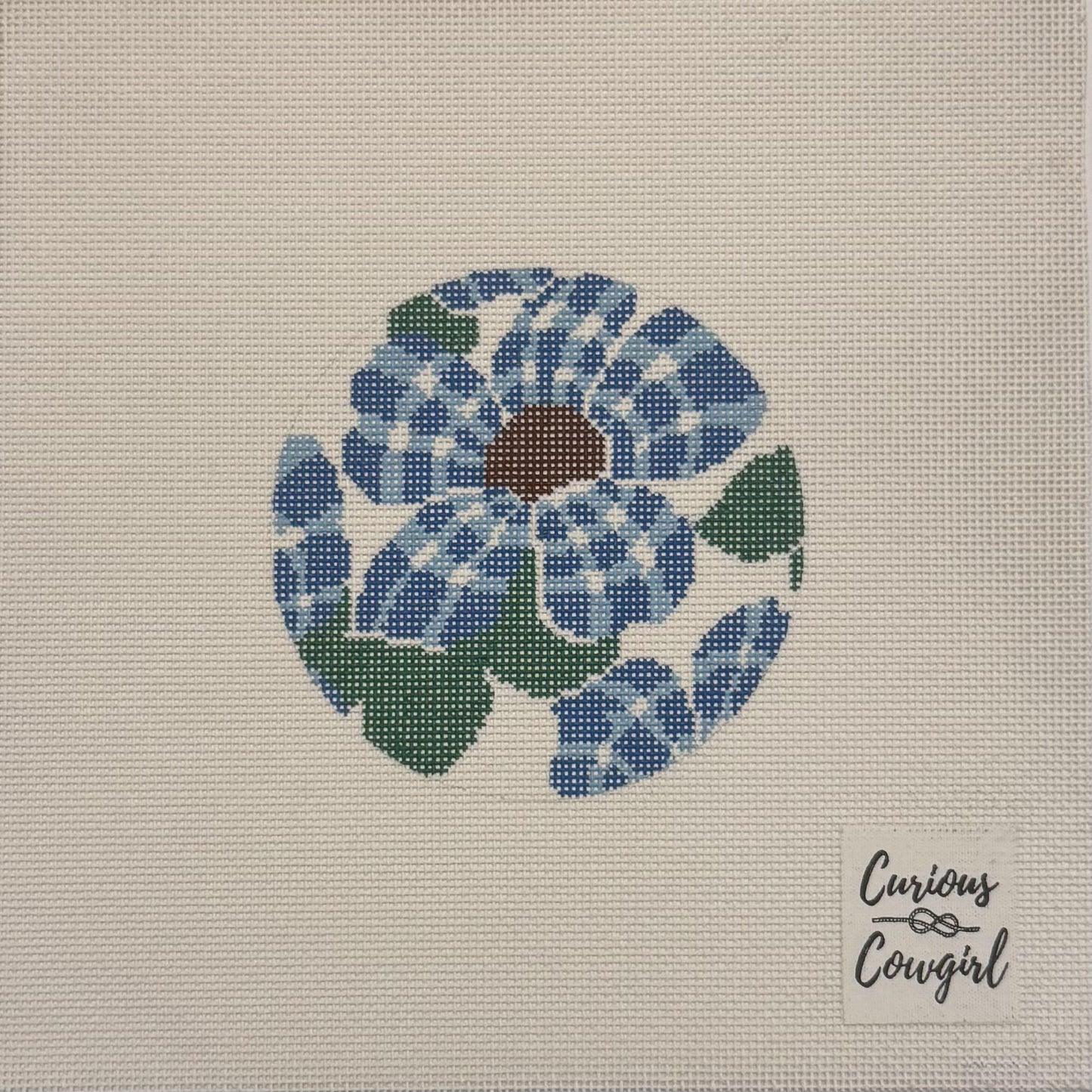Gingham Flower (in 3 colors)