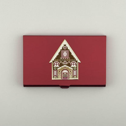 Gingerbread House on Red - Sticky Bead Case