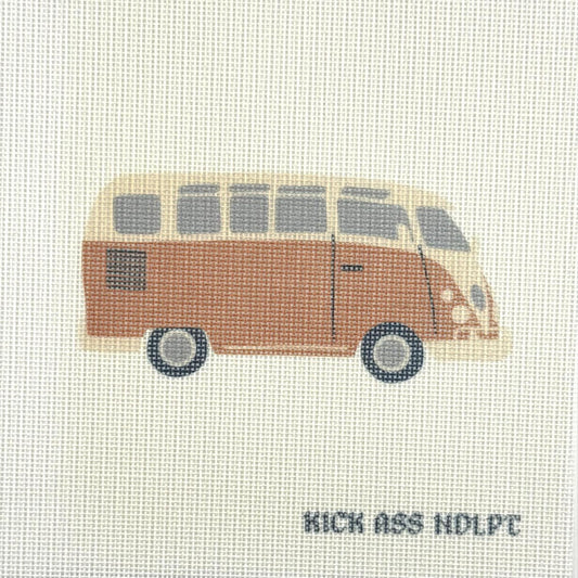 Heather the Hippie Van  (by Kick Ass Needlepoint)