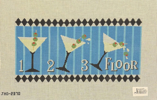 3 Martinis FLOOR (by Janice Holden Designs)