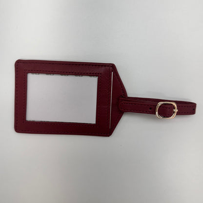 Leather Luggage Tag