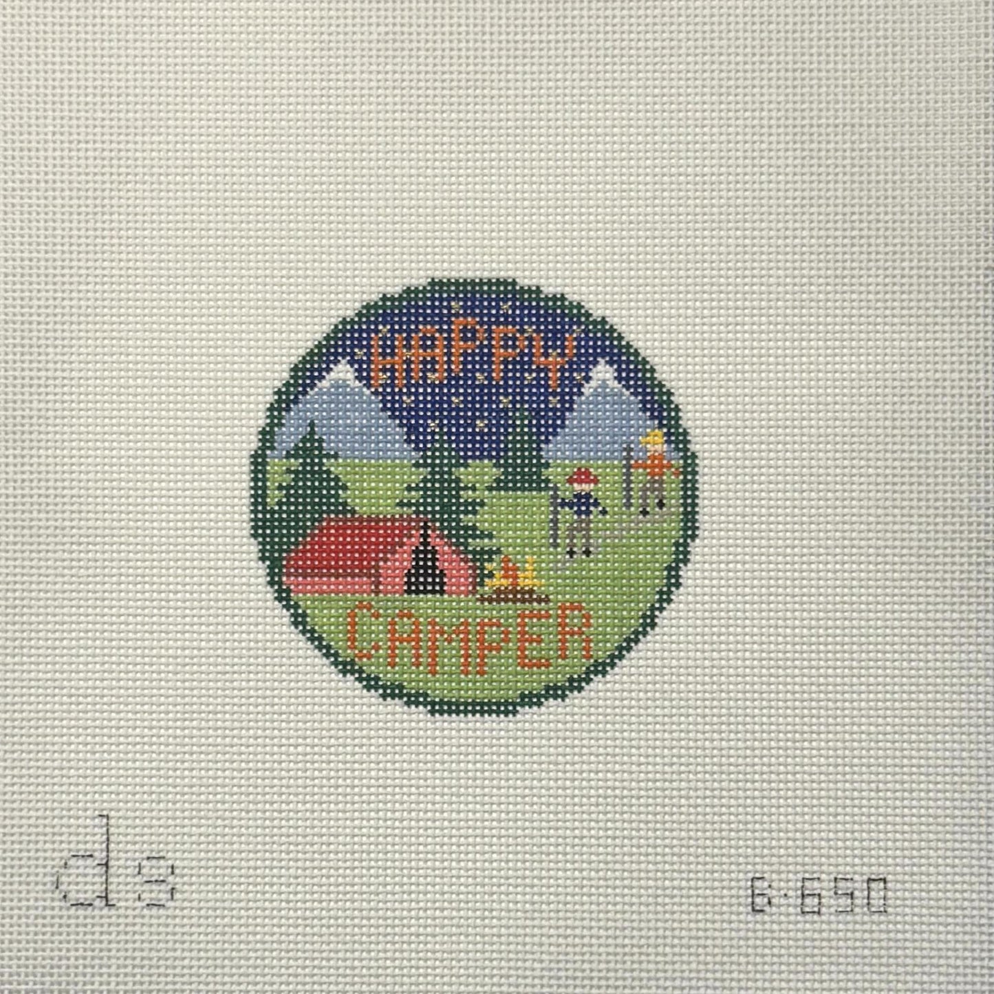 Happy Camper (by Doolittle Stitchery)