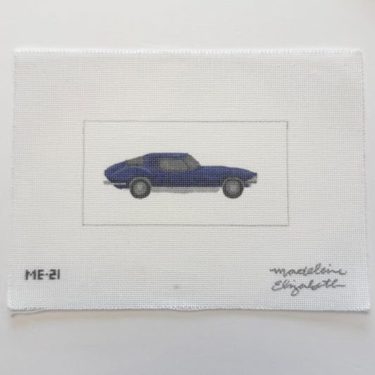 Blue Corvette