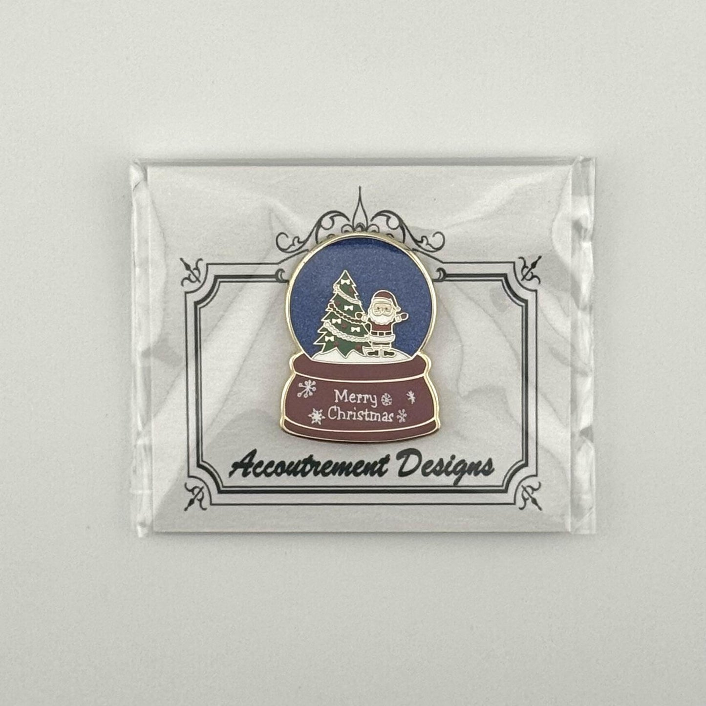 Santa Snowglobe Needle Minder