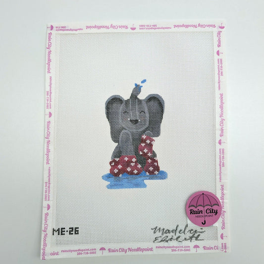 Elephant in Rain Boots (by Madeleine Elizabeth) ME-26