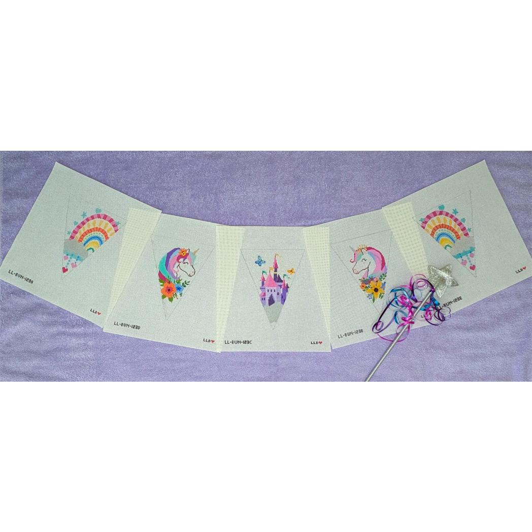 Unicorn 5-piece Garland