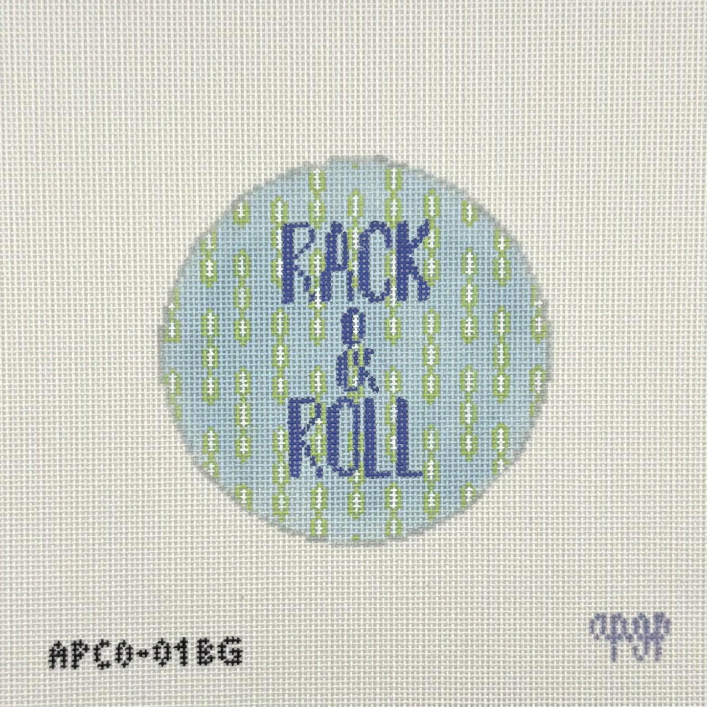 Rack & Roll Blue/Green (by A Poore Girl Paints)