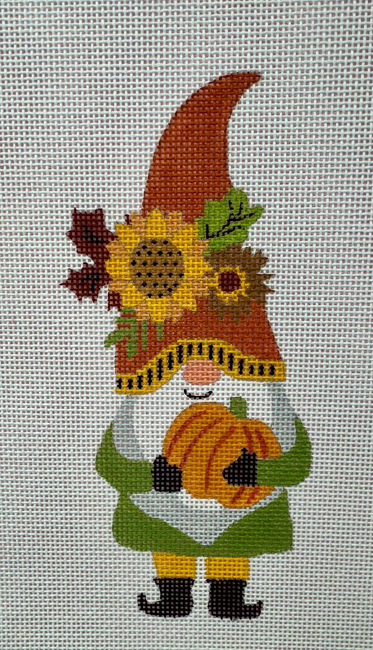Gnome w/ Autumn Flowers (by Painted Pony Designs/Suzanne Nicoll) SNGN-13