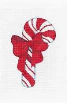 Peppermint Candy Cane w/Bow (by Raymond Crawford) HO-3094