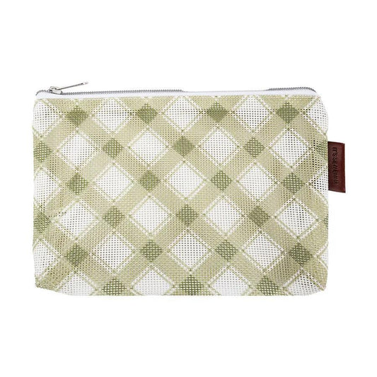 Mad for Plaid Mini Project Bag - Olive