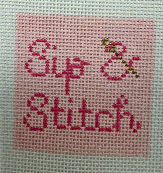 Sip & Stitch - Pink Insert (by Rachel Donley) RD 440
