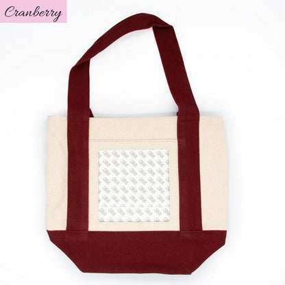 Self-Finishing Mini Canvas Tote