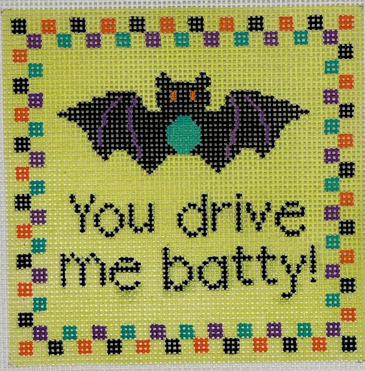 You Drive Me Batty (by Stitch Rock Designs) SRD-112