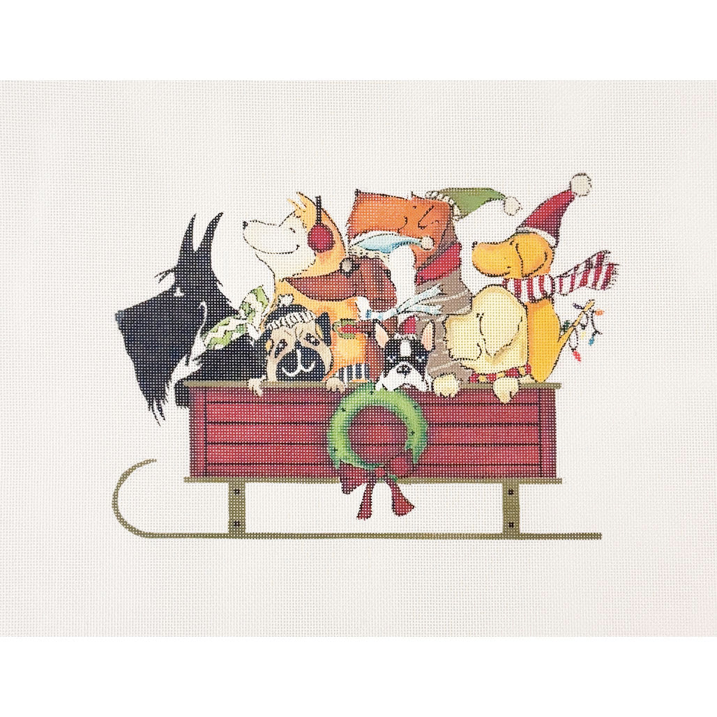 Sledding Dogs (by Tango and Chocolate/Chris Lewis)