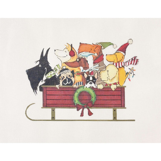 Sledding Dogs (by Tango and Chocolate/Chris Lewis)