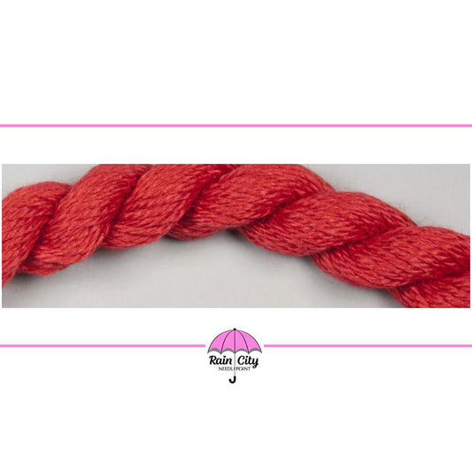 093 Red Hot | Silk & Ivory