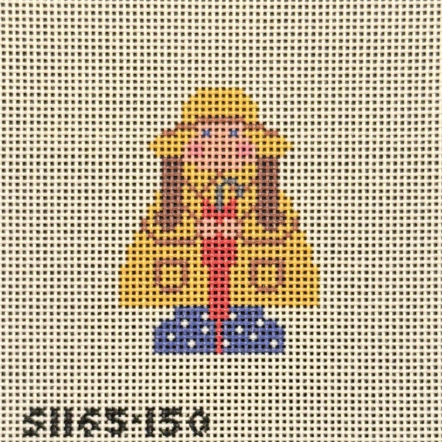 Yellow Rain Coat Angel / Stitch-Its (by KCN)