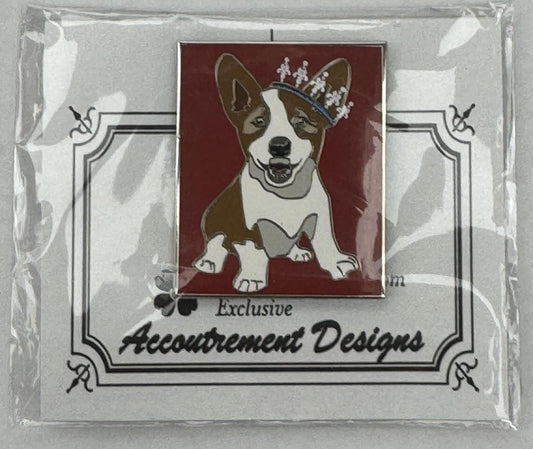 Corgi w/ Crown needle minder
