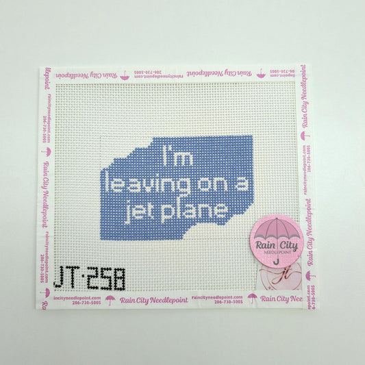 Leaving on a Jet Plane Passport Insert (by Judy Tasch) JT-258