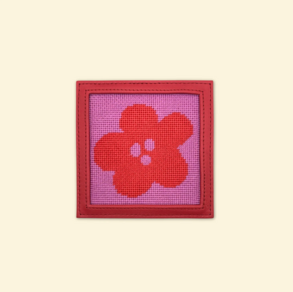 Petal Pop Coaster Needlepoint Kit (by Happy Stitching / KCN)