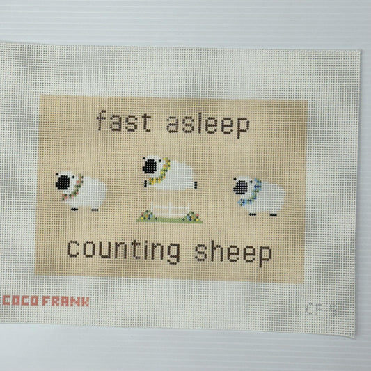 Fast Asleep Counting Sheep (by Coco Frank) - CF-5