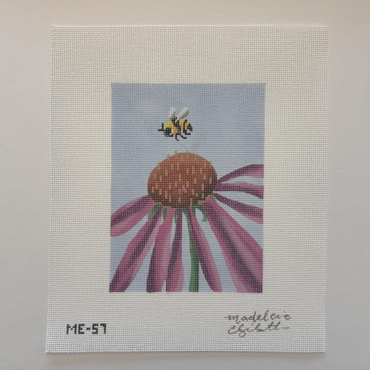 Cone Flower w/Bee