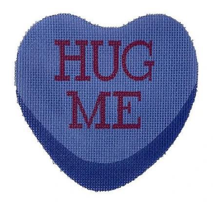 Hug Me Purple Candy Heart (by The Collection) SB-314B