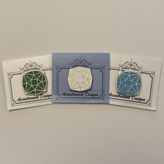 Faceted Gem needle minder