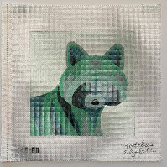 Color Block Raccoon