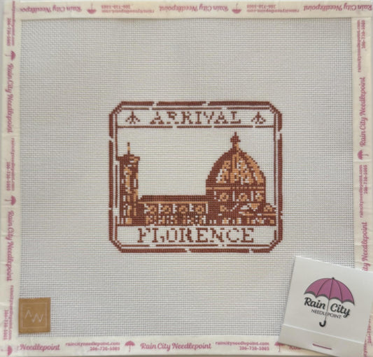 Passport Stamp - Florence (by Audrey Wu) - AW91