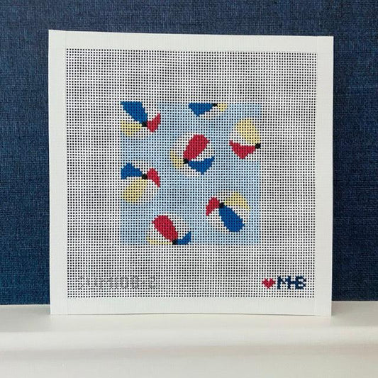 Beach Balls Square (by love mhb) SUM108-2