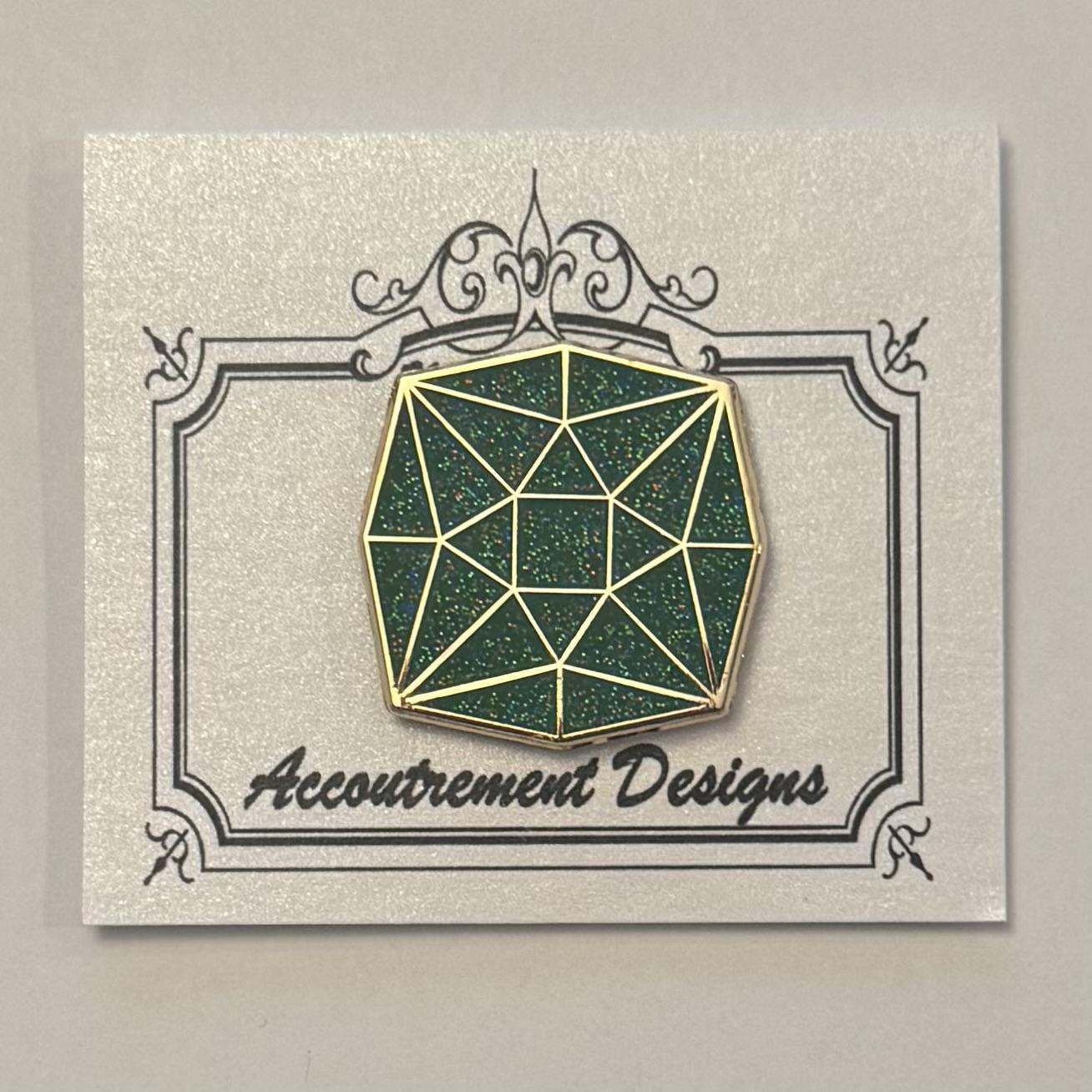 Faceted Gem needle minder