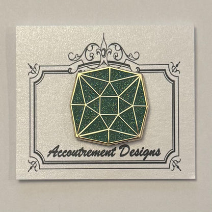 Faceted Gem needle minder