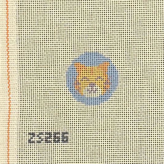 Orange Cat Mini Round (by KCN)